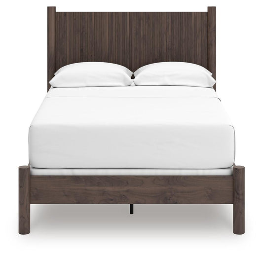 Pamytta Full Panel Bed, Dresser, Mirror, Chest and Nightstand