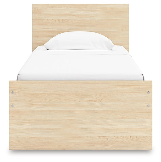 Ashley Express - Onita Twin Panel Platform Bed with 1 Side Storage