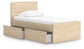 Ashley Express - Onita Twin Panel Platform Bed with 1 Side Storage