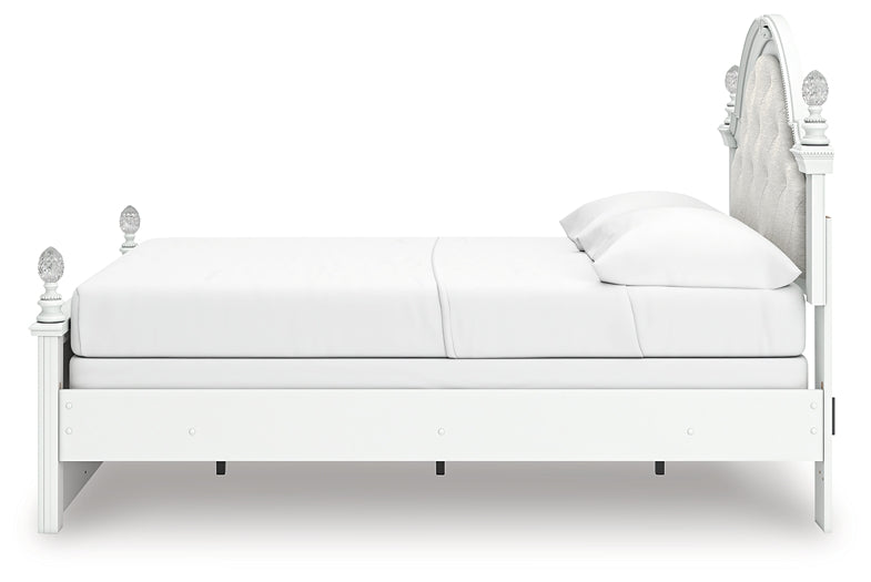 Kozlani Full Upholstered Panel Bed