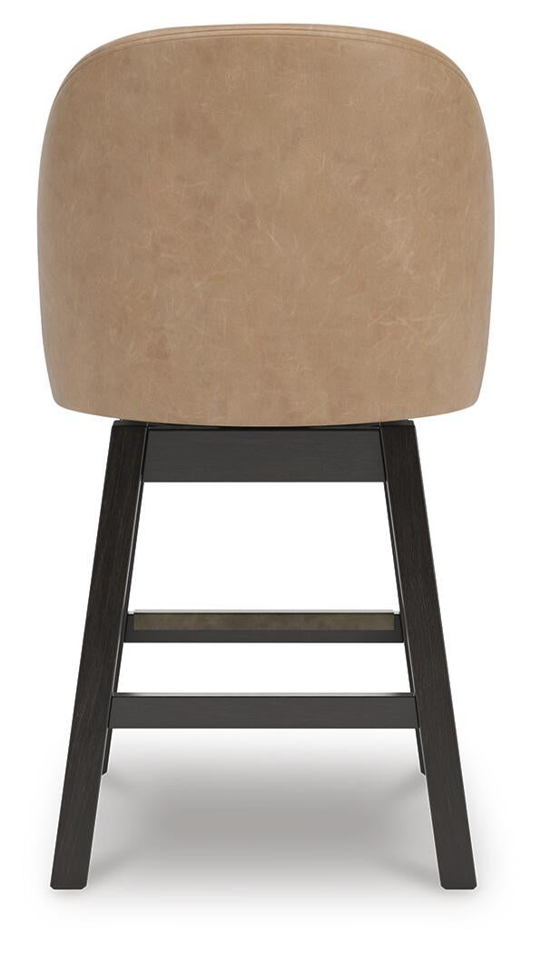 Ashley Express - Neymorton UPH Swivel Barstool (2/CN)
