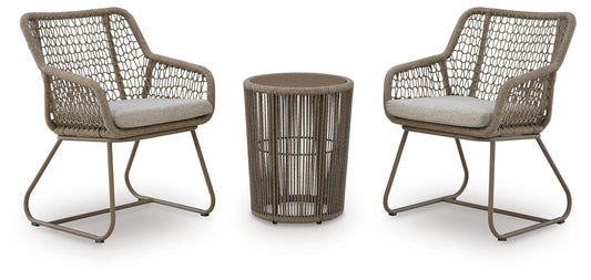 Ashley Express - Majors Beach Chairs w/CUSH/Table Set (3/CN)