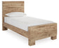 Hyanna Twin Panel Bed, Dresser, Mirror and Nightstand