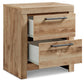 Hyanna King Panel Storage Bed, Dresser, Mirror and Nightstand
