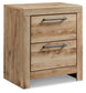 Hyanna King Panel Storage Bed with 1 Under Bed Storage Drawer, Dresser, Mirror, Chest and Nightstand