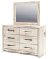 Lawroy King Panel Headboard, Dresser and Mirror