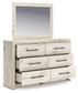 Lawroy Full Panel Headboard, Dresser and Mirror