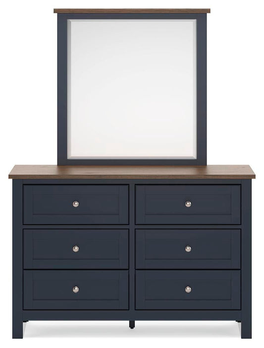 Landocken Queen Panel Headboard, Dresser, Mirror and Nightstand