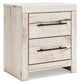 Lawroy Twin Panel Bed with Storage, Dresser, Mirror and Nightstand