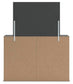 Fraluna Queen Panel Storage Bed, Dresser, Mirror, Chest and Nightstand