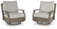 Ashley Express - Rainier Ranch Swivel Glider Chair w/Cushion