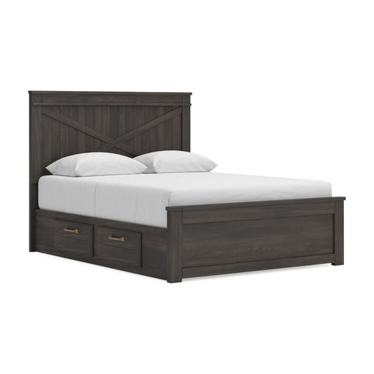 Ashley Express - Vonitta Bay Queen Panel Bed with Storage